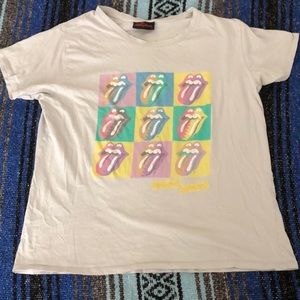 The Rolling Stones Europe 1990 Tour Tee Shirt